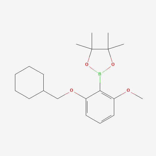 2-Cyclohexylmethoxy-6-methoxyphenylboronic acid pinacol ester (CAS: 1204580-87-9) - Related Chemical Product