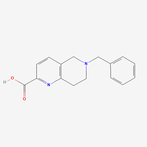 6-Benzyl-5,6,7,8-tetrahydro-1,6-naphthyridine-2-carboxylic acid (CAS: 1160995-15-2) - Related Chemical Product