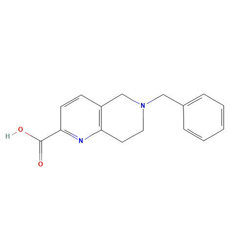 6-Benzyl-5,6,7,8-tetrahydro-1,6-naphthyridine-2-carboxylic acid (CAS: 1160995-15-2) - Related Chemical Product