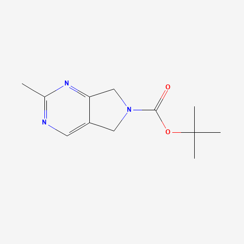 tert-Butyl 2-methyl-5H-pyrrolo[3,4-d]pyrimidine-6(7H)-carboxylate (CAS: 1160995-19-6) - Related Chemical Product