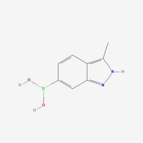 3-Methyl-1H-indazole-6-boronic acid (CAS: 1245816-26-5) - Related Chemical Product