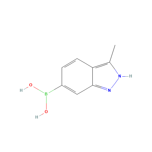 3-Methyl-1H-indazole-6-boronic acid (CAS: 1245816-26-5) - Related Chemical Product