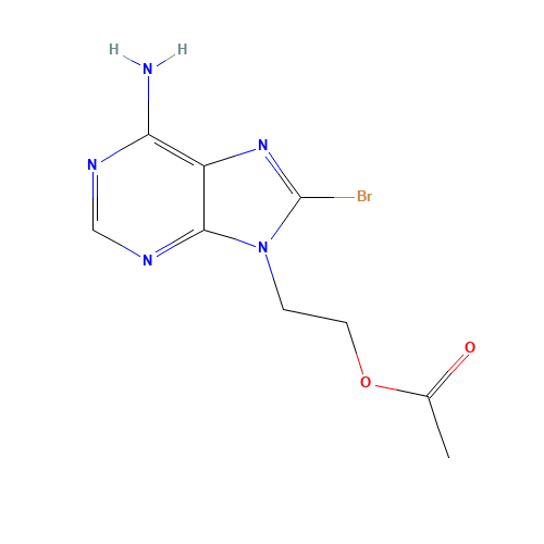 2-(6-Amino-8-bromo-9H-purin-9-yl)ethylacetate (CAS: 874903-79-4) - Related Chemical Product