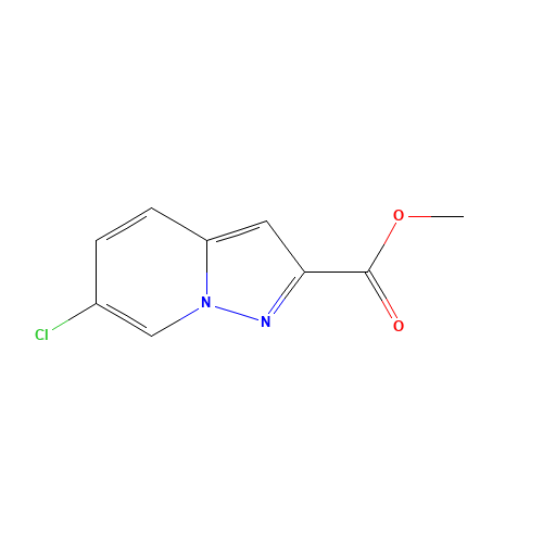6-Chloropyrazolo[1,5-a]pyridine-2-carboxylic acid methyl ester (CAS: 1222709-26-3) - Related Chemical Product
