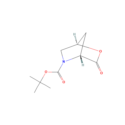 (1R,4R)-tert-Butyl-3-oxo-2-oxa-5-azabicyclo-[2.2.1]heptane-5-carboxylate (CAS: 848488-70-0) - Related Chemical Product