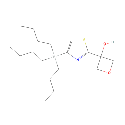 3-(4-(Tributylstannyl)thiazol-2-yl)oxetan-3-ol (CAS: 1245816-13-0) - Related Chemical Product