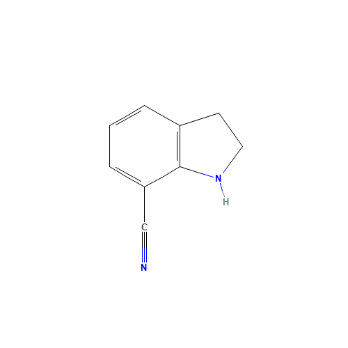 2,3-Dihydro-1H-indole-7-carbonitrile (CAS: 115661-82-0) - Related Chemical Product