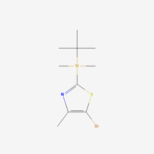 5-Bromo-2-(tert-butyldimethylsilyl)-4-methylthiazole (CAS: 1245782-59-5) - Related Chemical Product
