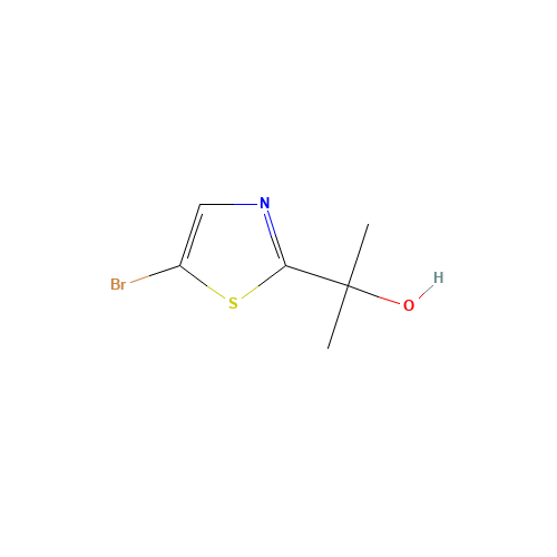 5-Bromo-a,a-dimethyl-2-thiazolemethanol (CAS: 879488-37-6) - Related Chemical Product