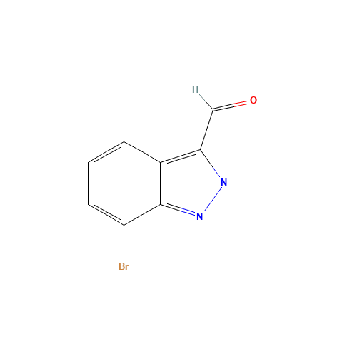 7-Bromo-2-methyl-2H-indazole-3-carboxaldehyde (CAS: 845751-70-4) - Related Chemical Product