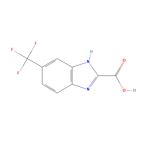 5-Trifluoromethyl-1H-benzoimidazole-2-carboxylic acid (CAS: 2107-39-3) - Related Chemical Product