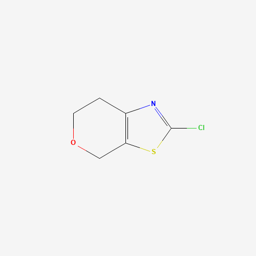2-Chloro-6,7-dihydro-4H-pyrano[4,3-d]thiazole (CAS: 259810-13-4) - Chemical Structure and Molecular Formula 