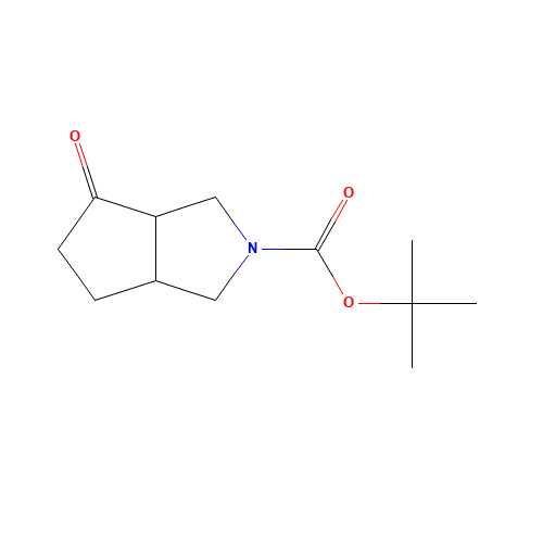 4-Oxohexahydrocyclopenta[c]pyrrole-2-carboxylic acid tert-butyl ester (CAS: 879686-42-7) - Related Chemical Product