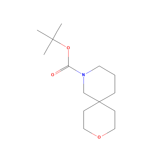 9-Oxa-2-azaspiro[5.5]undecane-9-carboxylic acid tert-butyl ester (CAS: 1259489-95-6) - Related Chemical Product