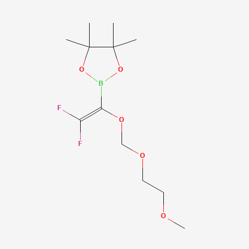 2-[2,2-Difluoro-1-(MEM)ethenyl]-boronic acid pinacol ester (CAS: 1272412-65-3) - Related Chemical Product