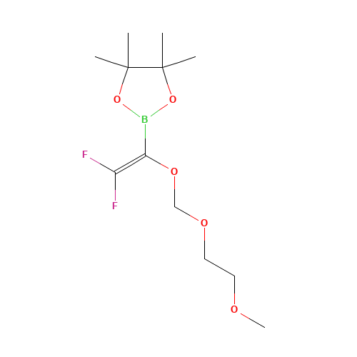 2-[2,2-Difluoro-1-(MEM)ethenyl]-boronic acid pinacol ester (CAS: 1272412-65-3) - Related Chemical Product