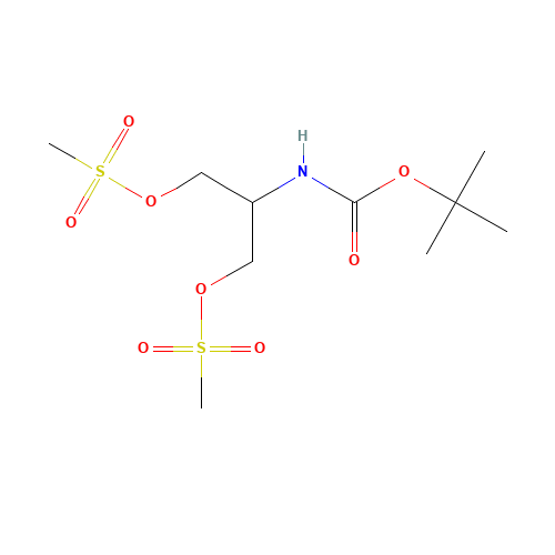 2-((tert-Butoxycarbonyl)amino)propane-1,3-diyl dimethanesulfonate (CAS: 213475-70-8) - Related Chemical Product