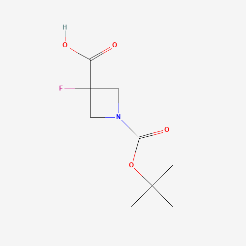 3-Fluoro-1,3-azetidinedicarboxylic acid tert-butyl ester (CAS: 1126650-67-6) - Related Chemical Product