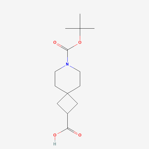 7-(tert-Butoxycarbonyl)-7-azaspiro-[3.5]nonane-2-carboxylic acid (CAS: 873924-12-0) - Related Chemical Product