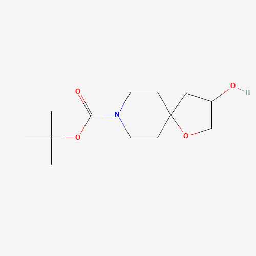 3-Hydroxy-1-oxa-8-azaspiro[4.5]decane-8-carboxylic acid tert-butyl ester (CAS: 240401-09-6) - Related Chemical Product