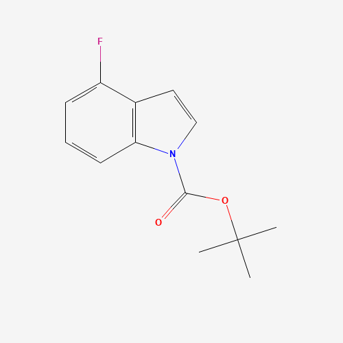 4-Fluoro-N-(Boc)indole (CAS: 129822-45-3) - Related Chemical Product
