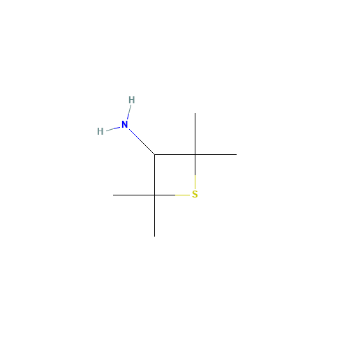 3-Amino-2,2,4,4-tetramethylthietane hydrochloride (CAS: 80875-05-4) - Related Chemical Product