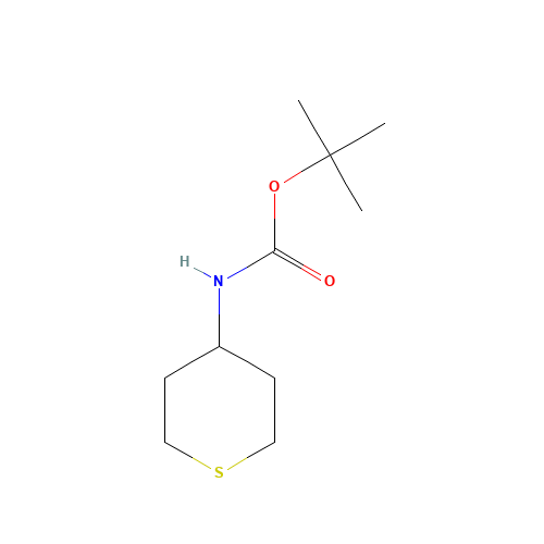 tert-Butyl N-tetrahydrothiopyran-4-ylcarbamate (CAS: 595597-00-5) - Related Chemical Product