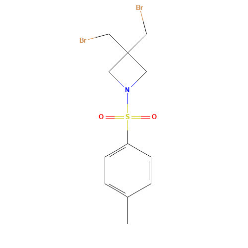 3,3-Bis(bromomethyl)-1-(p-toluenesulfonyl)azetidine (CAS: 1041026-61-2) - Related Chemical Product