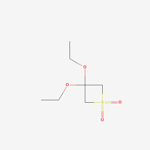 3,3-Diethoxythietane 1,1-dioxide (CAS: 18487-59-7) - Related Chemical Product