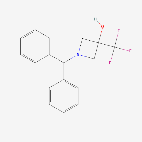 1-Benzhydryl-3-(trifluoromethyl)azetidin-3-ol (CAS: 848192-92-7) - Related Chemical Product