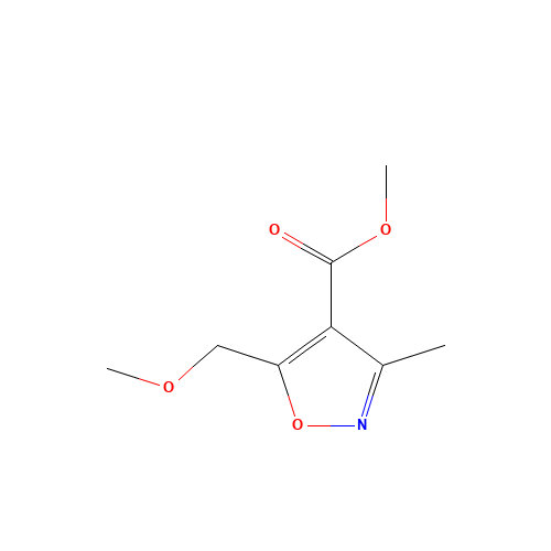 Methyl 5-(methoxymethyl)-3-methylisoxazole-4-carboxylate (CAS: 1108712-47-5) - Related Chemical Product