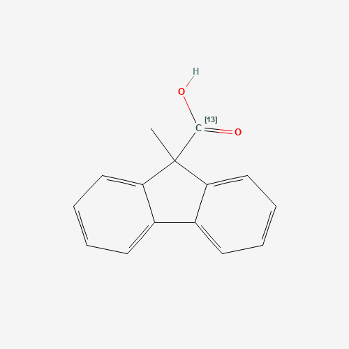 [13C]-9-Methylfluorene-9-carboxylic acid (CAS: 1285695-14-8) - Related Chemical Product