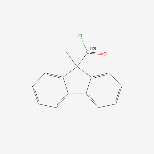 [13C]-9-Methylfluorene-9-carbonyl chloride (CAS: 1072315-89-9) - Related Chemical Product