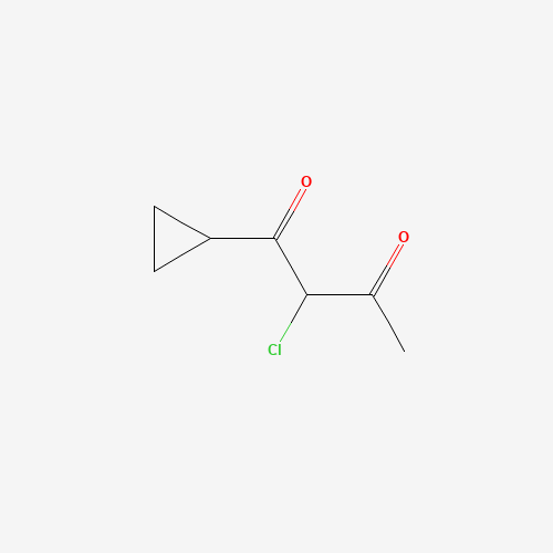 2-Chloro-1-cyclopropyl-1,3-butanedione (CAS: 473924-31-1) - Related Chemical Product