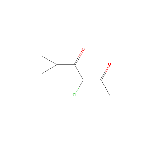 2-Chloro-1-cyclopropyl-1,3-butanedione (CAS: 473924-31-1) - Related Chemical Product