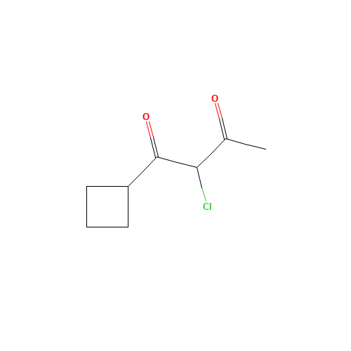 2-Chloro-1-cyclobutyl-butane-1,3-dione (CAS: 1020732-21-1) - Related Chemical Product