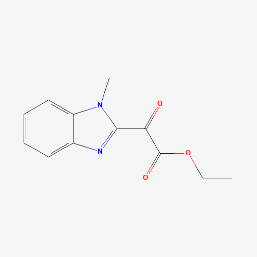 Ethyl 2-(1-methylbenzimidazol-2-yl)-2-oxoacetate (CAS: 66155-91-7) - Related Chemical Product
