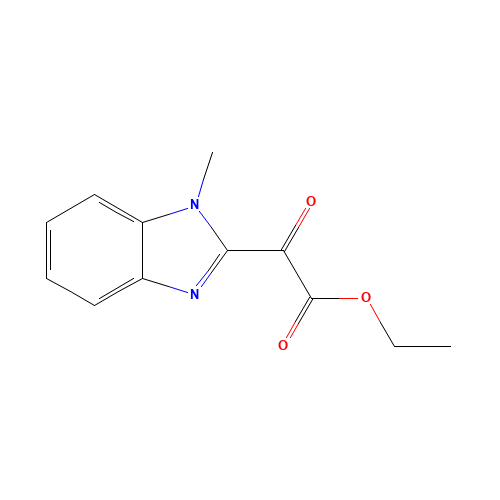 Ethyl 2-(1-methylbenzimidazol-2-yl)-2-oxoacetate (CAS: 66155-91-7) - Related Chemical Product