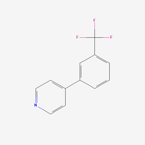 4-(3-(Trifluoromethyl)phenyl)pyridine (CAS: 5957-98-2) - Related Chemical Product