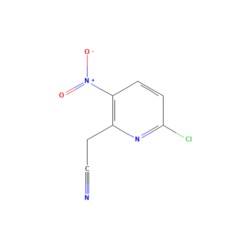 2-(6-Chloro-3-nitropyridin-2-yl)acetonitrile (CAS: 123846-69-5) - Related Chemical Product