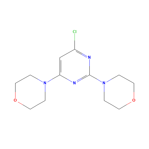 4,4'-(6-Chloropyrimidine-2,4-diyl)dimorpholine (CAS: 10244-24-3) - Related Chemical Product