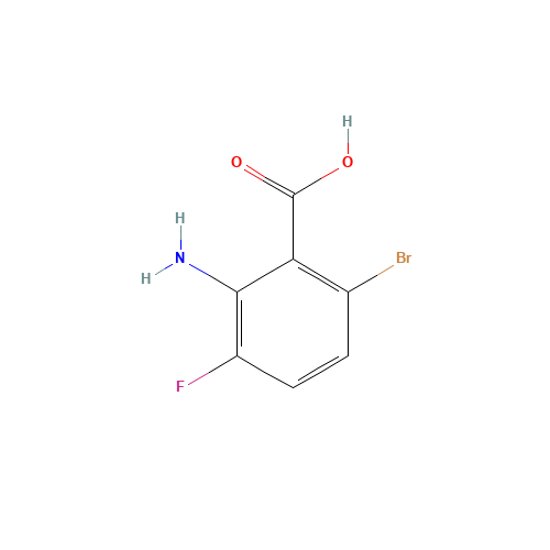 2-Amino-6-bromo-3-fluorobenzoic acid (CAS: 1153974-98-1) - Related Chemical Product