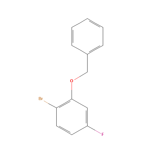 2-(Benzyloxy)-1-bromo-4-fluorobenzene (CAS: 202857-88-3) - Related Chemical Product