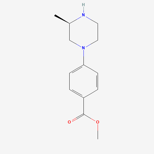(R)-Methyl 4-(3-methylpiperazin-1-yl)benzoate (CAS: 1201670-92-9) - Related Chemical Product