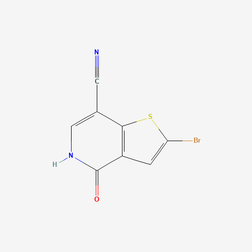 2-Bromo-4-oxo-4,5-dihydrothieno-[3,2-c]pyridine-7-carbonitrile (CAS: 55040-43-2) - Related Chemical Product