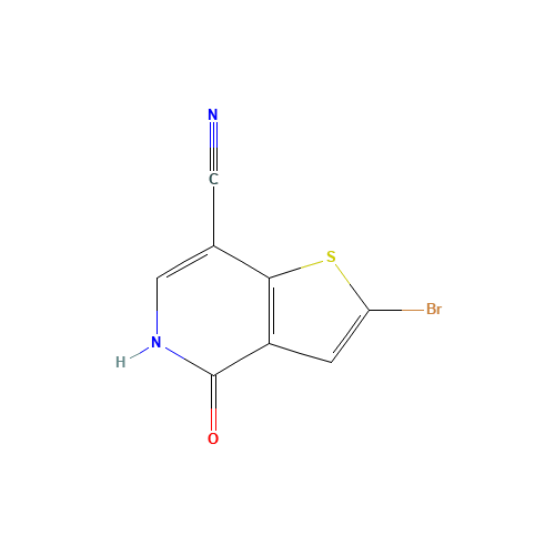 2-Bromo-4-oxo-4,5-dihydrothieno-[3,2-c]pyridine-7-carbonitrile (CAS: 55040-43-2) - Related Chemical Product