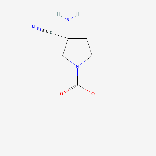 tert-Butyl 3-amino-3-cyanopyrrolidine-1-carboxylate (CAS: 871115-54-7) - Related Chemical Product