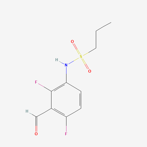 N-(2,4-Difluoro-3-formylphenyl)-propane-1-sulfonamide (CAS: 1254567-71-9) - Related Chemical Product
