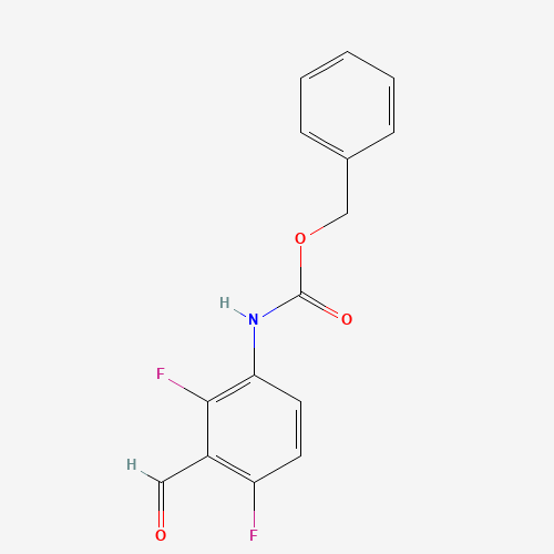 Benzyl 2,4-difluoro-3-formylphenylcarbamate (CAS: 918524-07-9) - Related Chemical Product