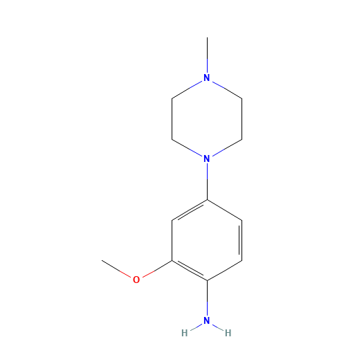 2-Methoxy-4-(4-methylpiperazin-1-yl)aniline (CAS: 122833-04-9) - Related Chemical Product